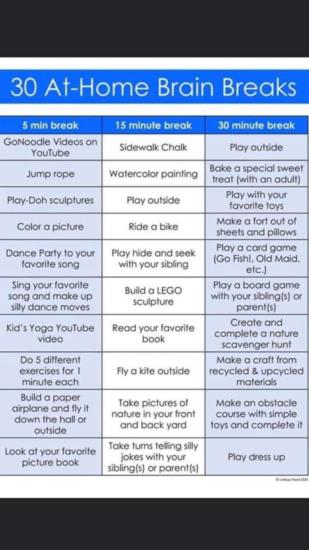 At-Home Brain Breaks