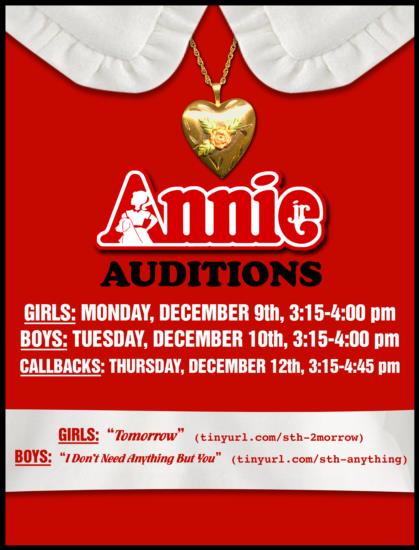 Spring Musical Auditions