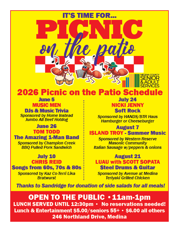 It's Picnic on the Patio Time!