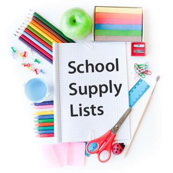  2022-2023 School Supply Lists 